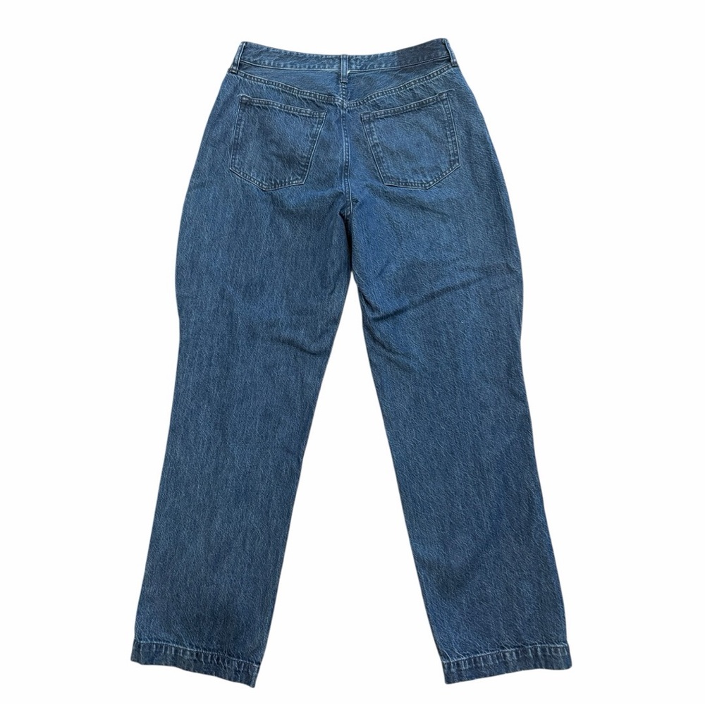 Abercrombie Women’s Curve Love High Rise Loose Blue Jeans Denim size 31 x 32 - Picture 3 of 7